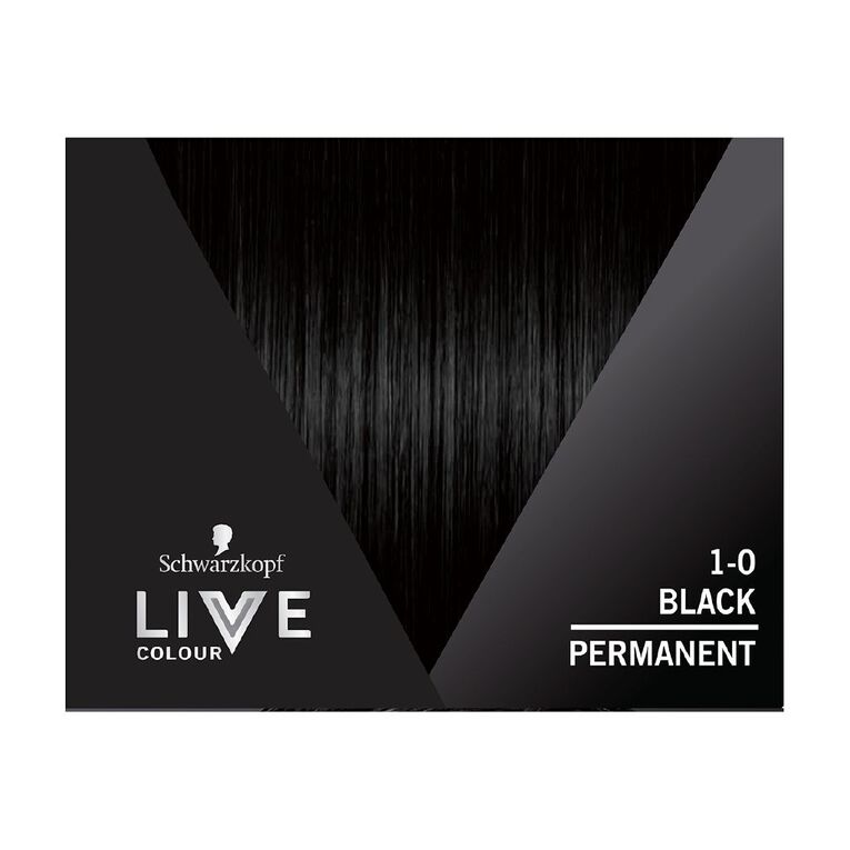 Schwarzkopf Permanent LIVE Colour 1.0 Black, , hi-res