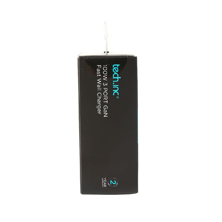 Tech.Inc 100W Gan 3 Port USB with Charger, , hi-res
