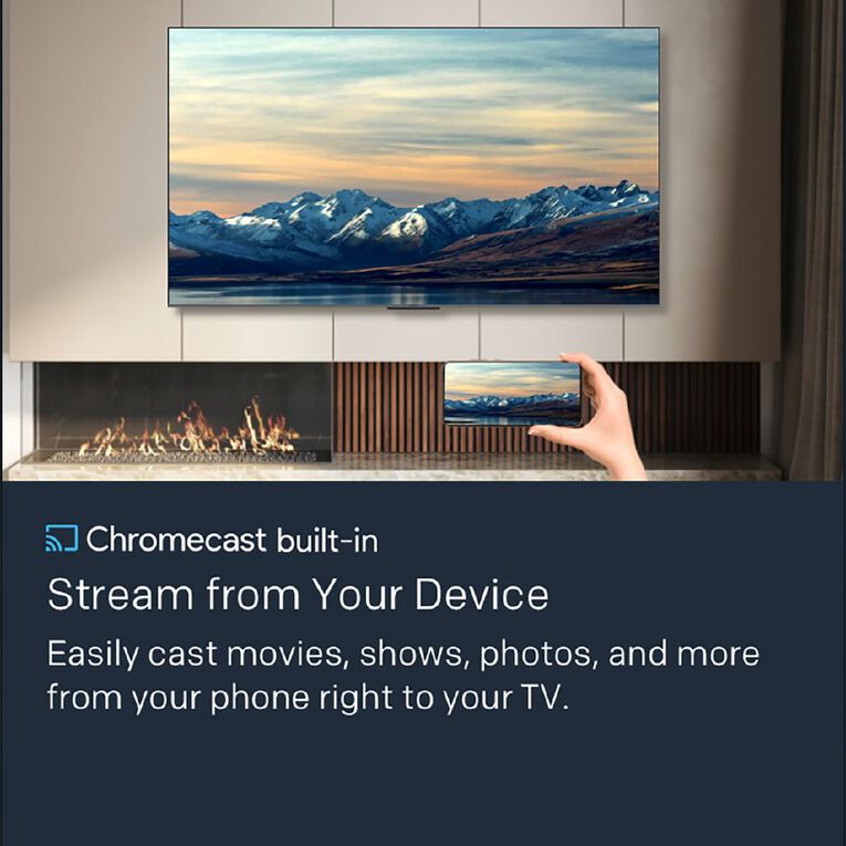 Veon 55 inch 4K Ultra HD Google Smart TV, , hi-res