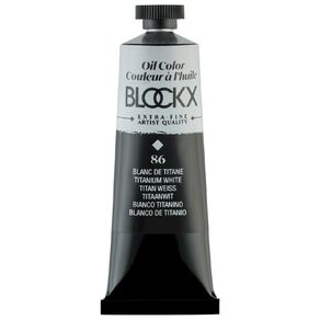 BLOCKX Oil Tube 35ml 86 Titanium White White