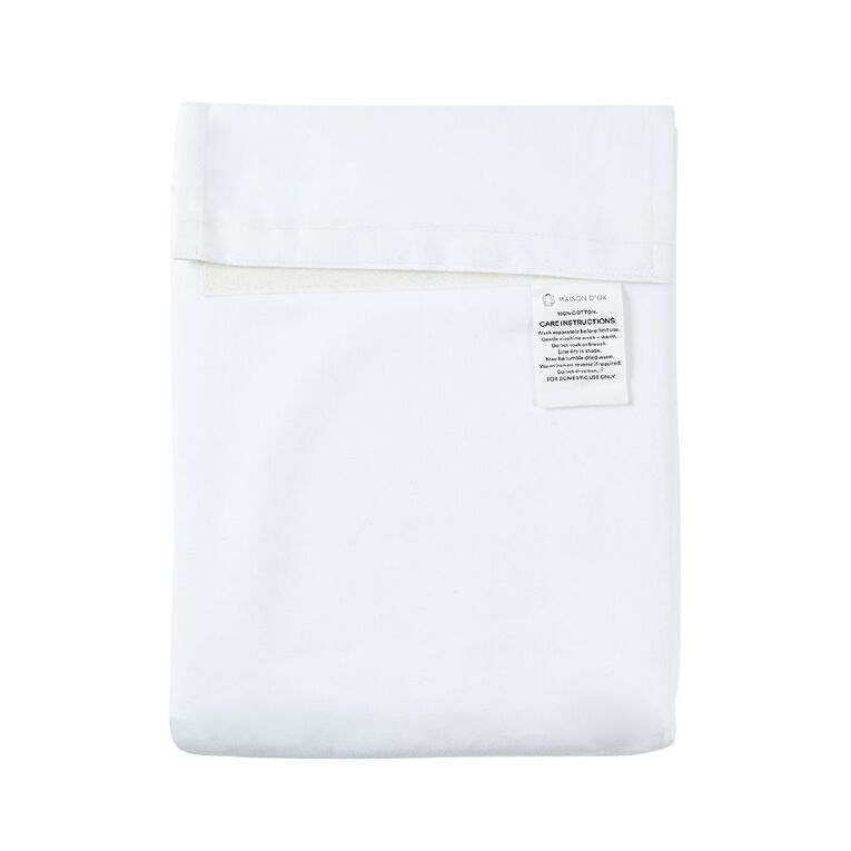 Maison d'Or 1000TC Cotton Sheet Set White Queen, , hi-res