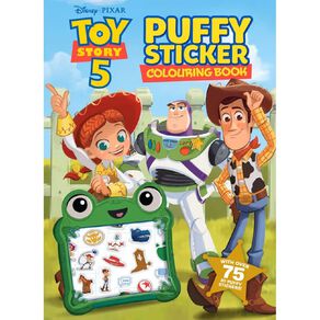 Disney Pixar: Toy Story 5 Puffy Sticker Colouring Book