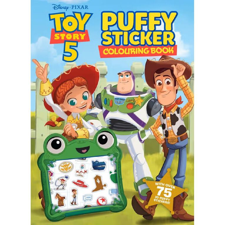 Disney Pixar: Toy Story 5 Puffy Sticker Colouring Book, , hi-res