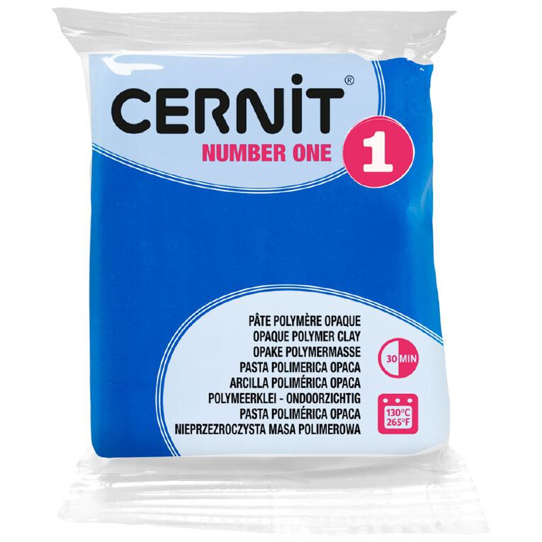 Cernit Polymer Clay No1 56g Blue Blue, , hi-res