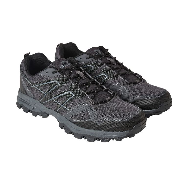 Slazenger Men's Alpine Outdoor Shoes, Black/Grey, hi-res