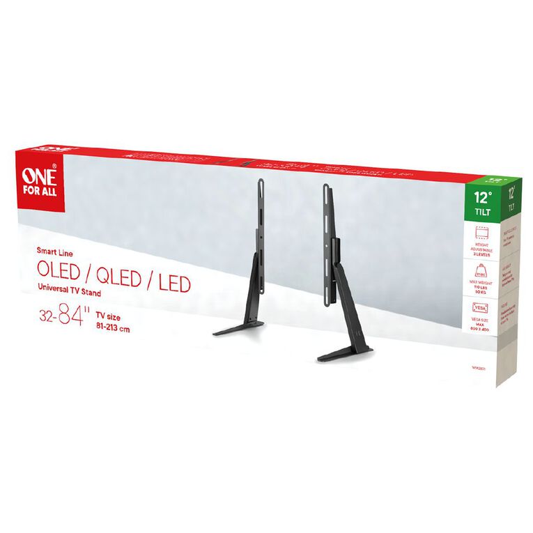 One for All Smart Tabletop TV Stand for 32in-85in TVs, , hi-res