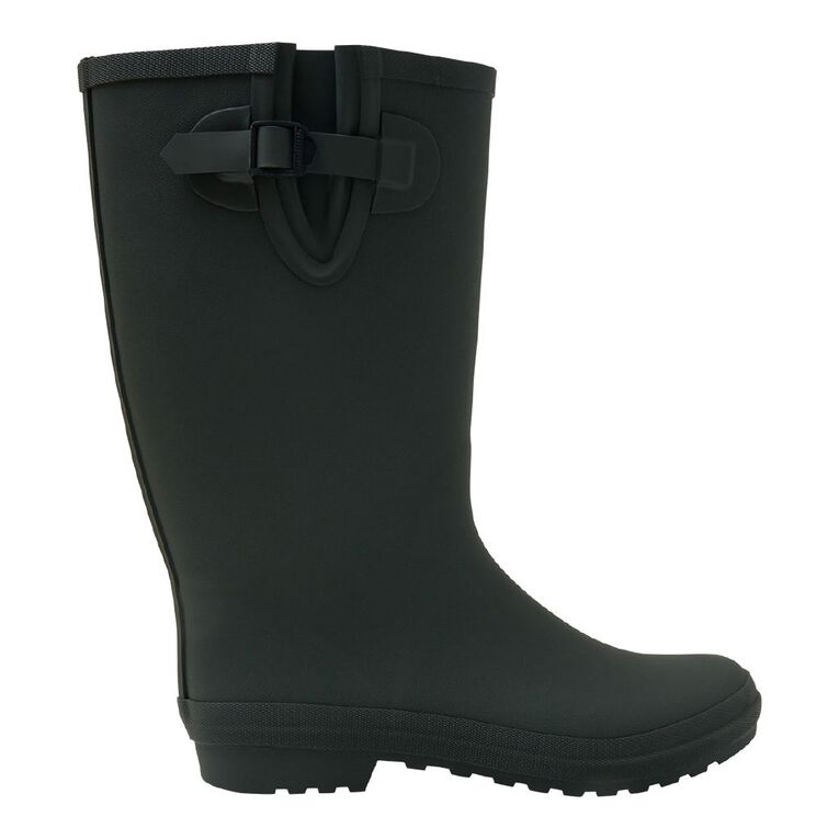 H&H Men's Buckle Gumboots, Khaki, hi-res