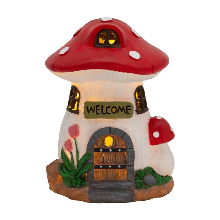 Kiwi Garden Solar Fairy House Assorted, , hi-res