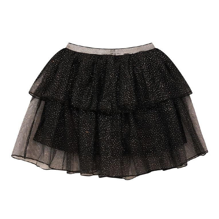 Young Original Tulle Skirt, Black, hi-res