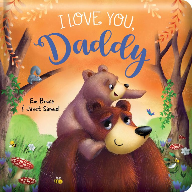 I Love You Daddy Padded Board Book by Em Bruce & Janet Samuel, , hi-res