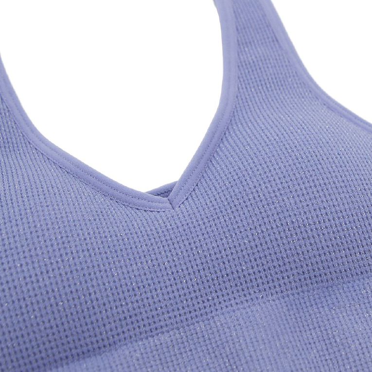 Clio Teen Seamfree Padded Reversible Crop, Blue, hi-res