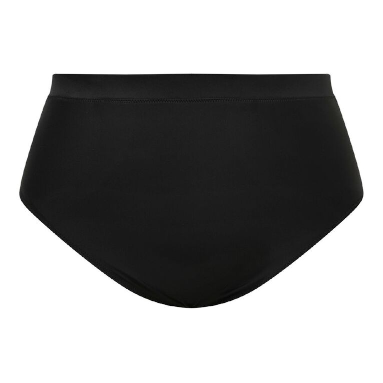 H&H Women's Plus Size High Rise Bottom, Black, hi-res