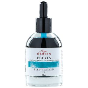 Jacques Herbin Eclats Watercolour Ink 510 Teal 50ml