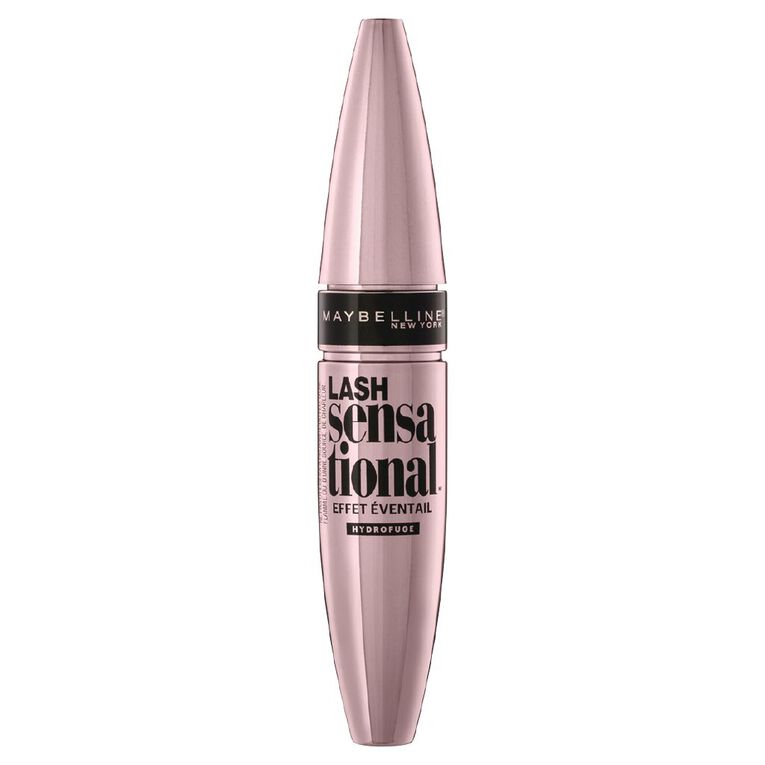 Maybelline Lash Sensational Mascara Waterproof Blackest, , hi-res