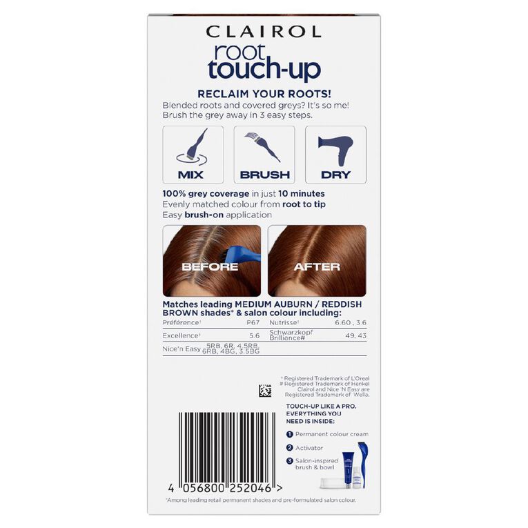Clairol Root Touch Up Permanent 5R Medium Auburn, , hi-res