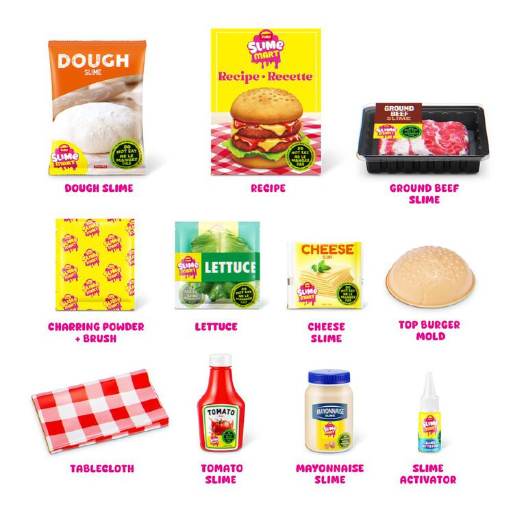 Zuru Slime Mart Small Shopping Basket Series 1 Burger, , hi-res