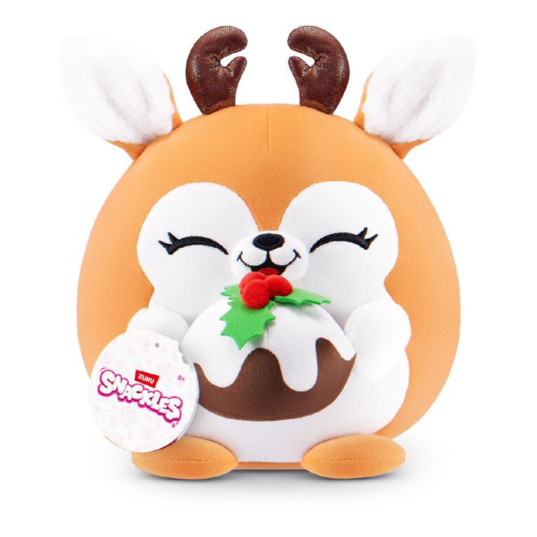Zuru Snackles Seasonal Christmas Plush 8 inch Series 2 Assorted, , hi-res