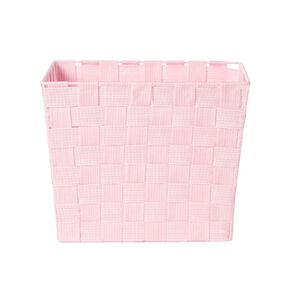 Living & Co Woven Basket Pink Medium
