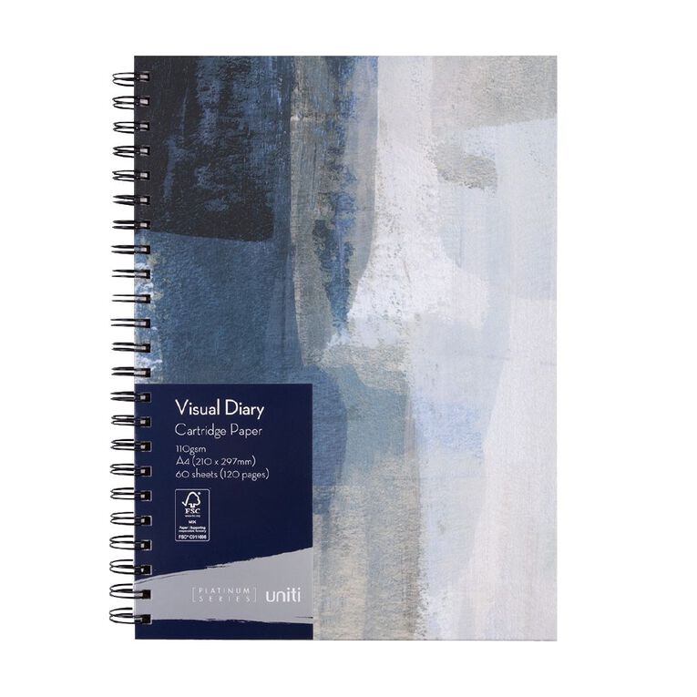 Uniti Visual Diary Blue/Grey, , hi-res