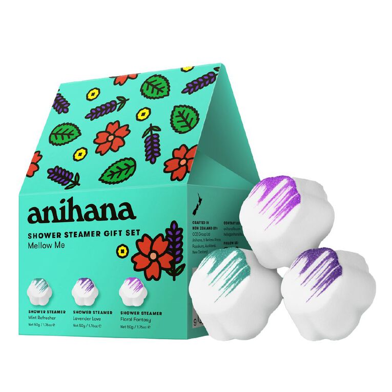 Anihana Mellow Me Shower Steamer 3 Pack, , hi-res
