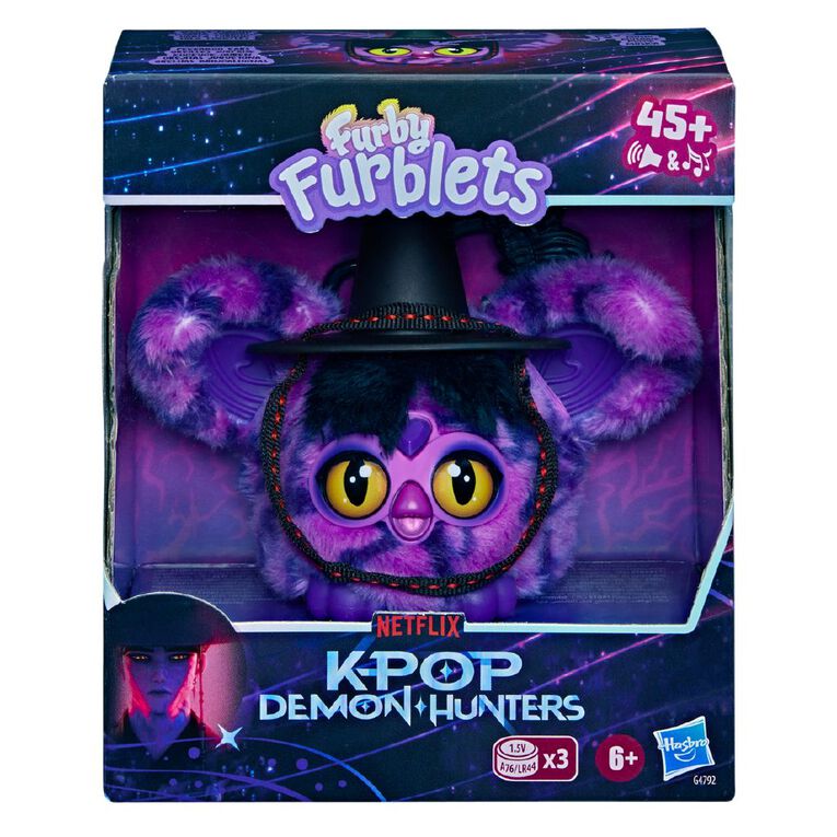KPop Demon Hunters Demon Saja Boy Furblet, , hi-res