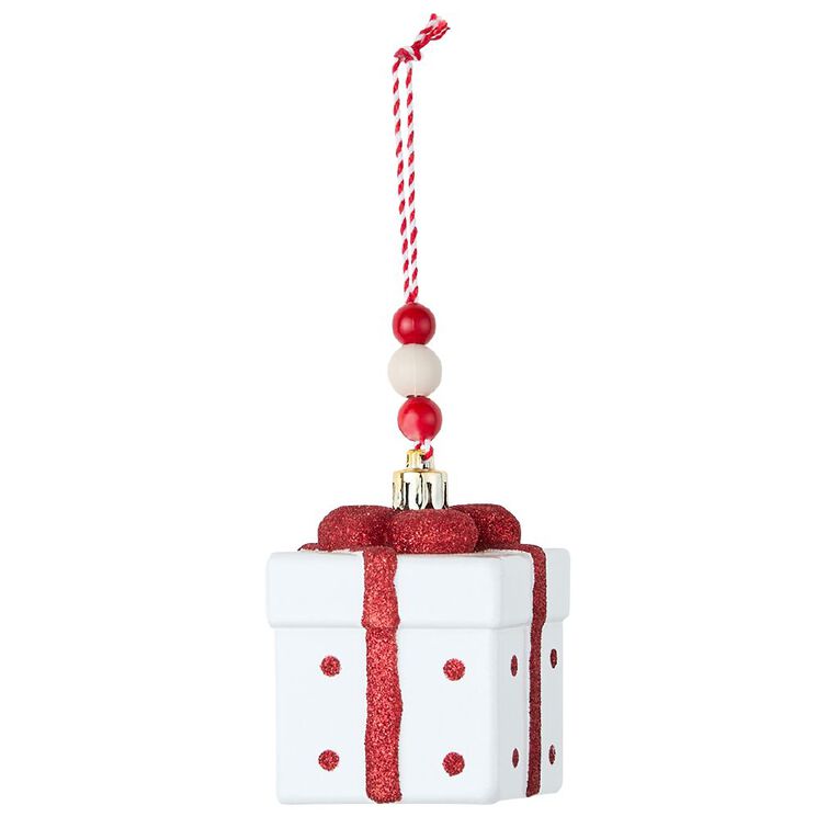 Wonderland Joyful Tidings Gift Box 5cm Tree Decoration Assorted, , hi-res