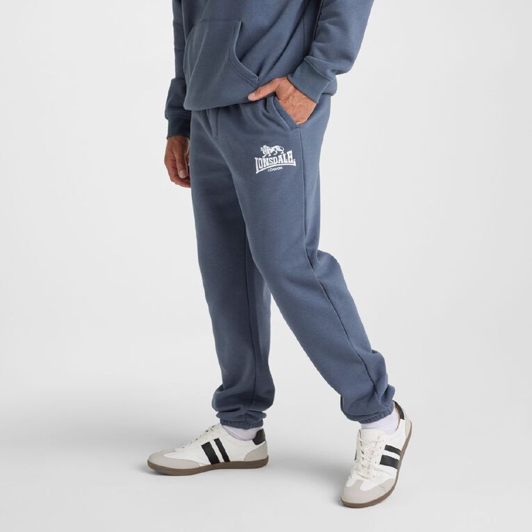 Lonsdale Men's Sport Trackpants, Blue, hi-res
