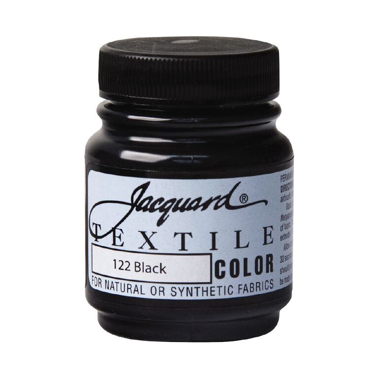 Jacquard Textile Colours 66.54ml Black, , hi-res