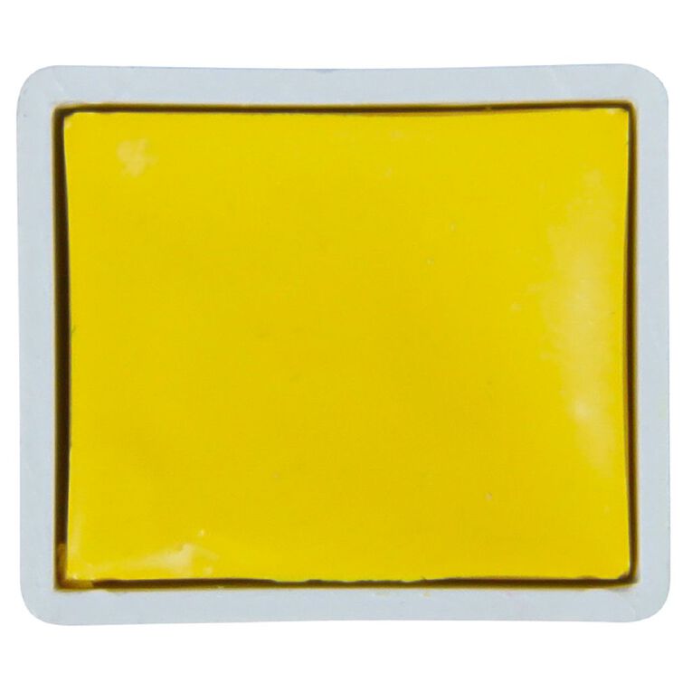 BLOCKX Watercolour Half Pan S2 212  Yellow Yellow, , hi-res