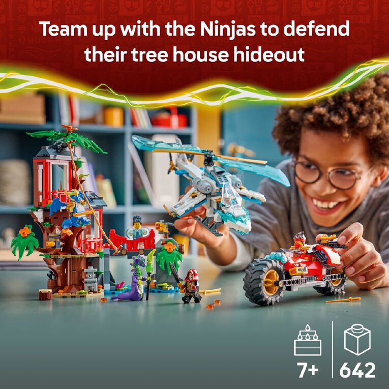 LEGO Ninjago Ninja Vehicle Tree House Battle 71857, , hi-res