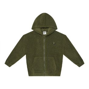 Young Original Relaxed Zip-Thru Sherpa Hoodie