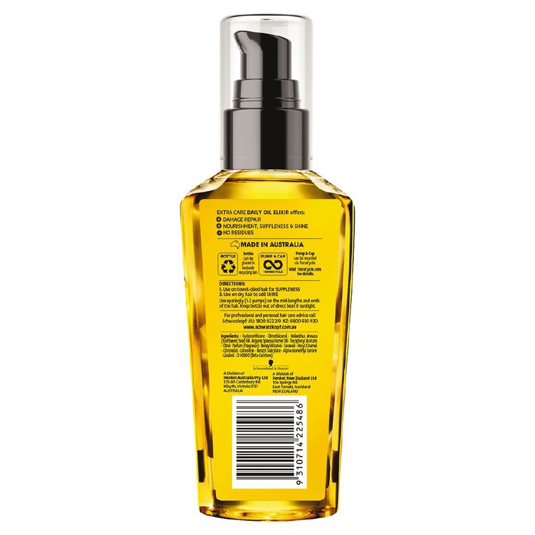 Schwarzkopf Extra Care Daily Oil Elixir 100ml, , hi-res