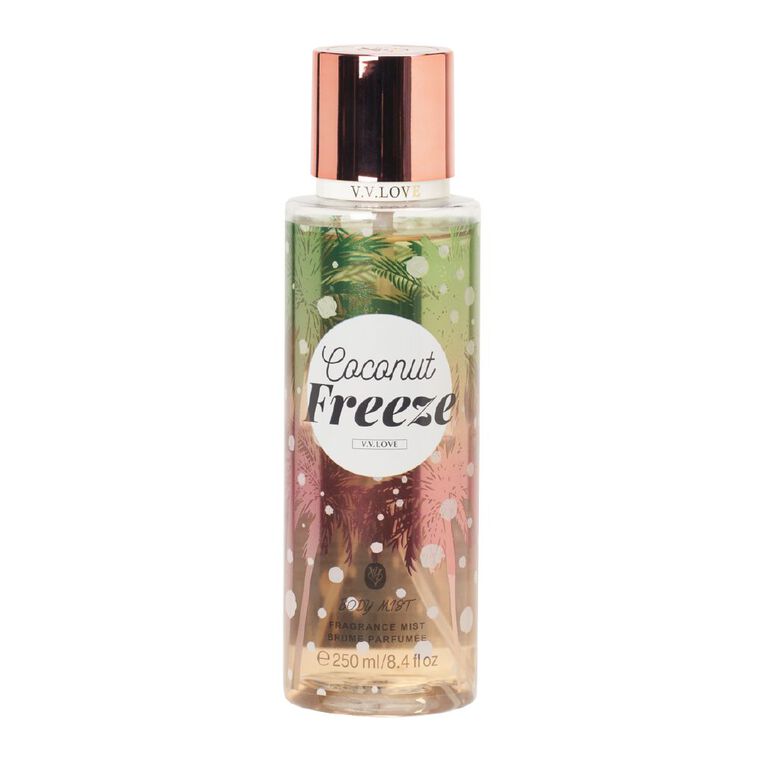 VV Love Fragrance Mist Coconut Freeze 250ml, , hi-res
