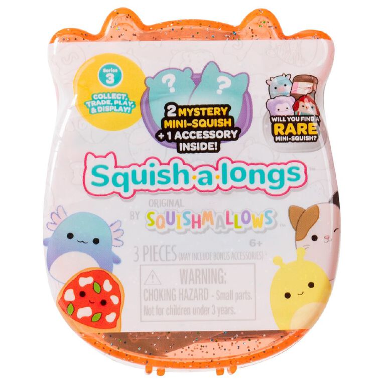 Squishalongs Squishalongs Series 3 Blind Assorted 2 Pack, , hi-res