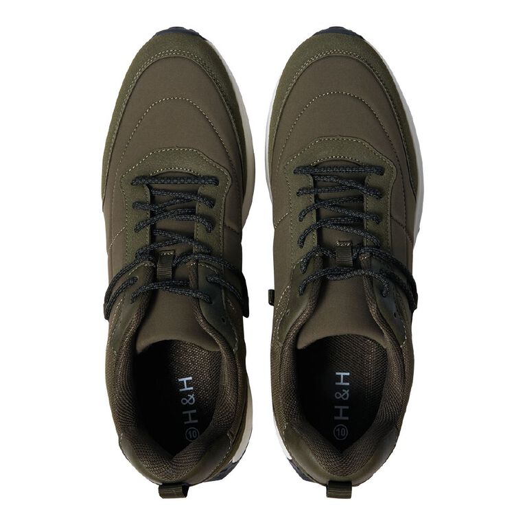 H&H Men's Adam Sneakers, Khaki, hi-res