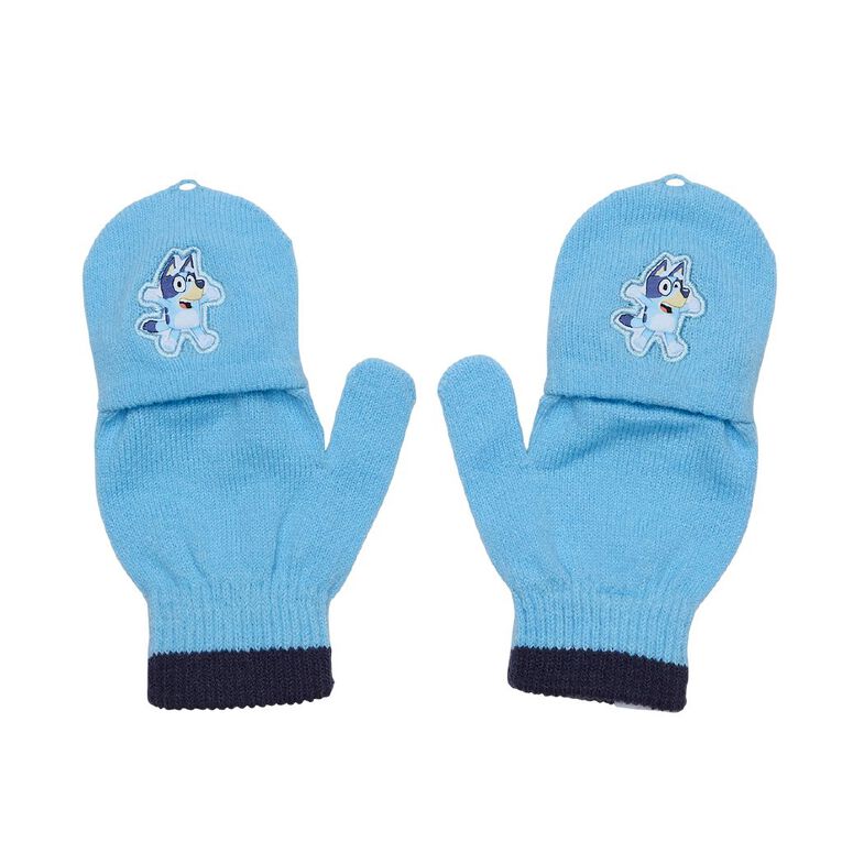 Bluey Younger Kids' Gloves, Blue Light, hi-res