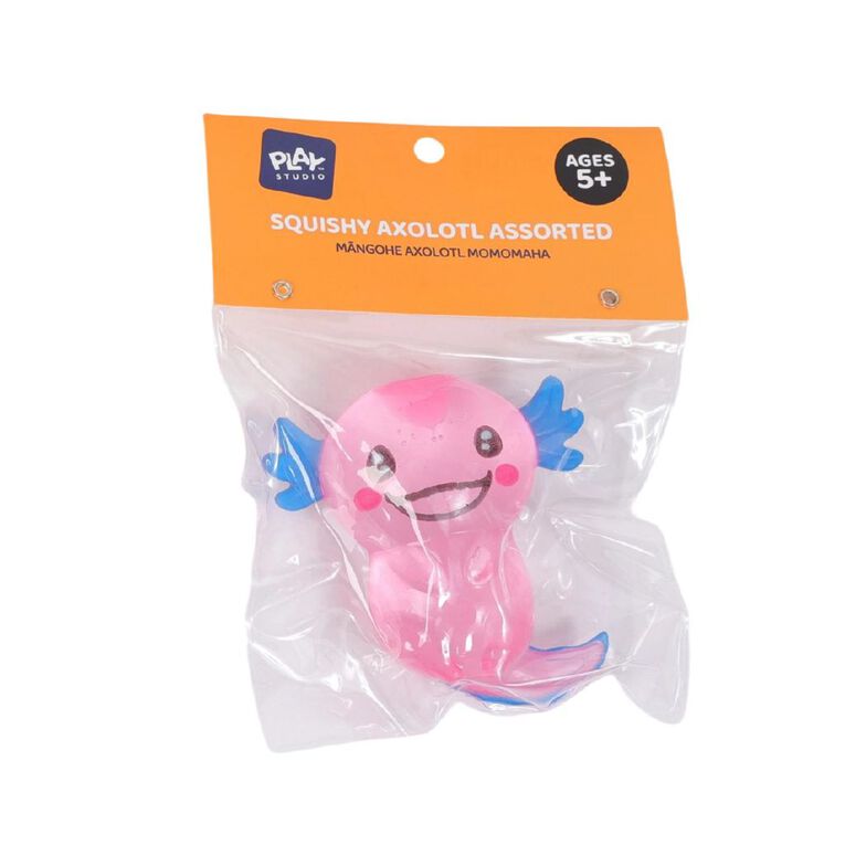 Play Studio Squishy Sparkle Axolotl Assorted, , hi-res