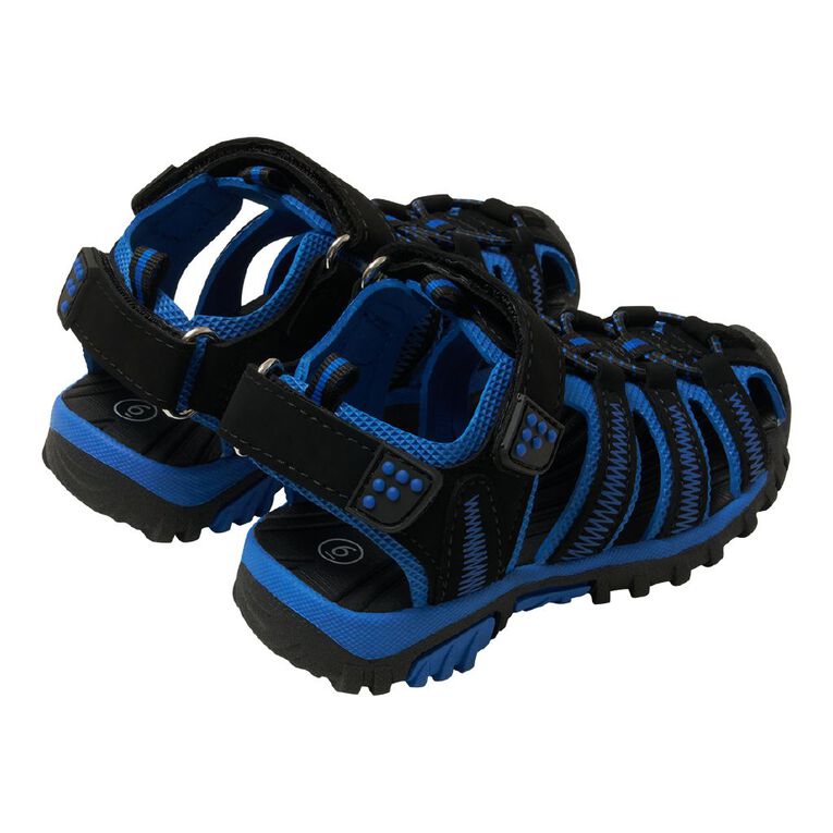 Young Original Junior Kids' Caged Sandals, Black, hi-res