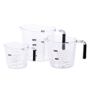 Living & Co Measuring Jug Clear 3 Pieces