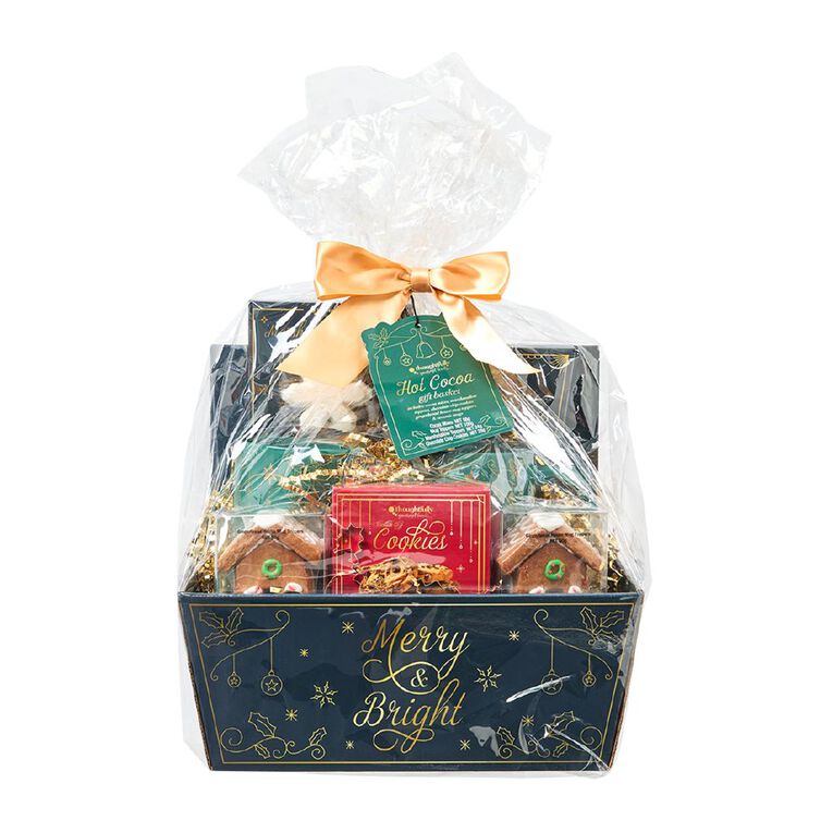 Thoughtfully Merry And Bright Hot Cocoa Gift Basket, , hi-res