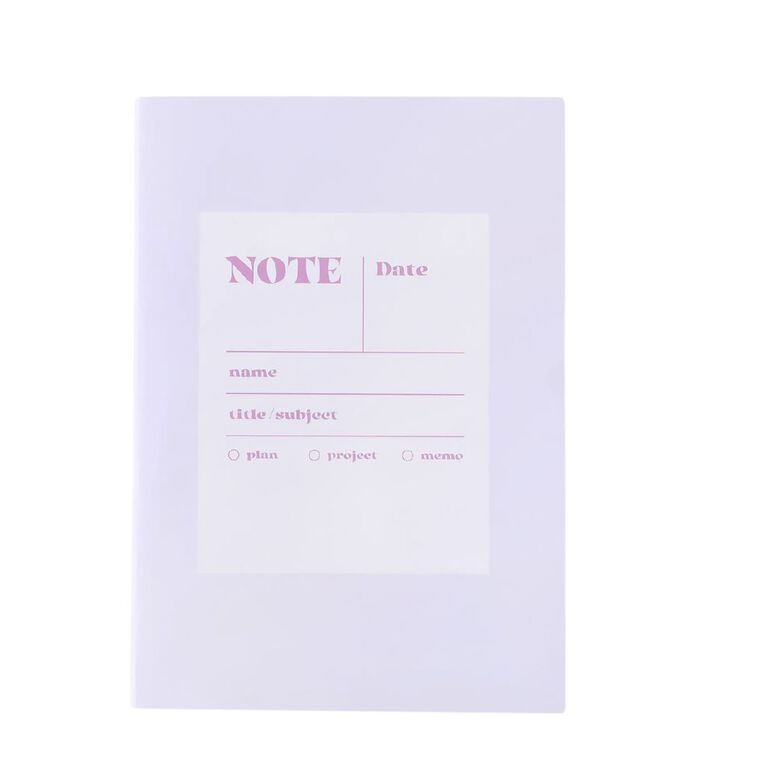 Uniti Stationery Elegant Simplicity A5 Notebook, , hi-res