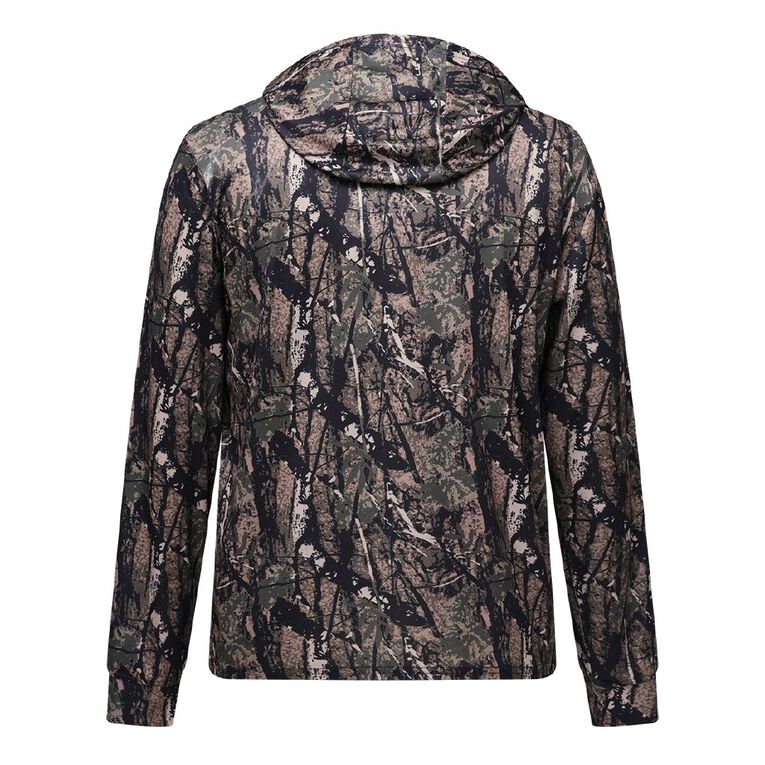 Back Country Adults' UPF50 Long Sleeve Hoodie, Brown, hi-res
