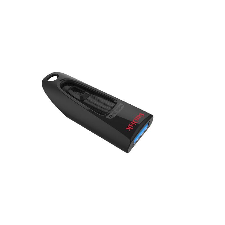 Sandisk Ultra USB 3.0 Flash Drive CZ48 256GB Black Black, , hi-res