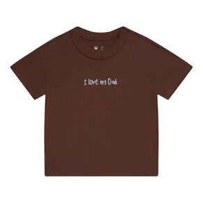 Young Original Toddler Short Sleeve Boxy Print Tee