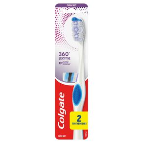 Colgate 360 Sensitive Pro Relief Toothbrush 2 Pack