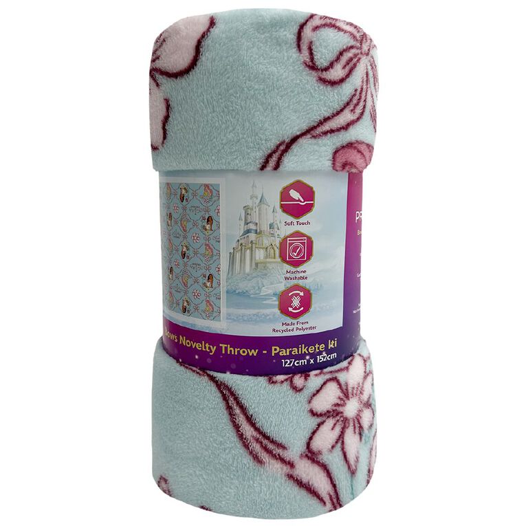 Disney Princess Throw 127cm x 152cm, , hi-res