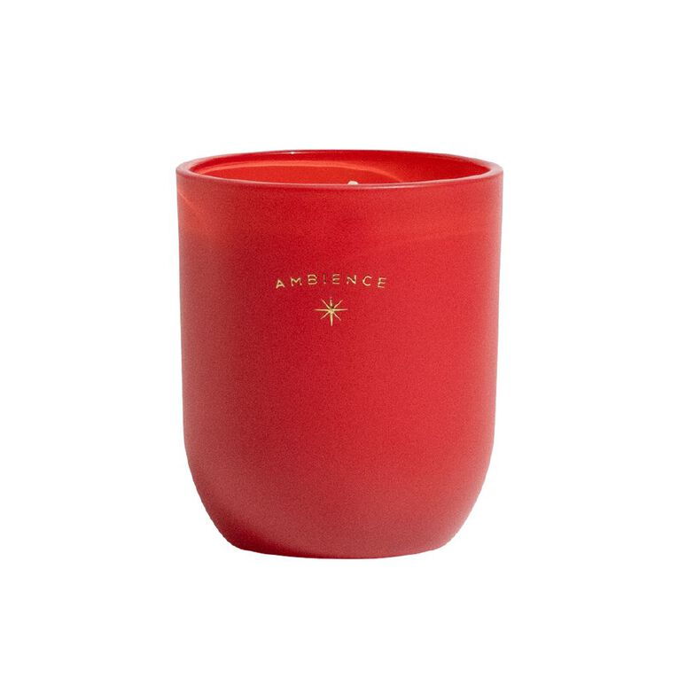 Living & Co Ambience Scented Candle Jar Cinnamon Apple 5oz, , hi-res