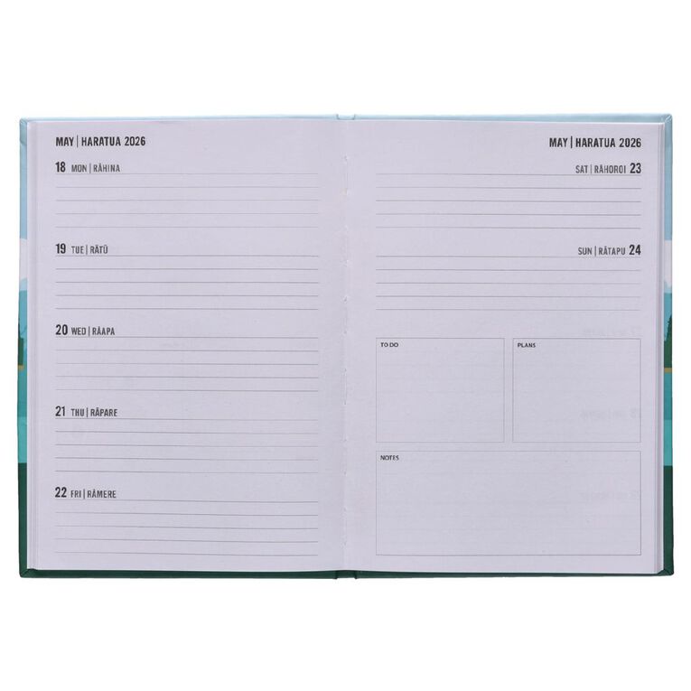 WS 2026 Diary Week to Date A5 Aotearoa, , hi-res