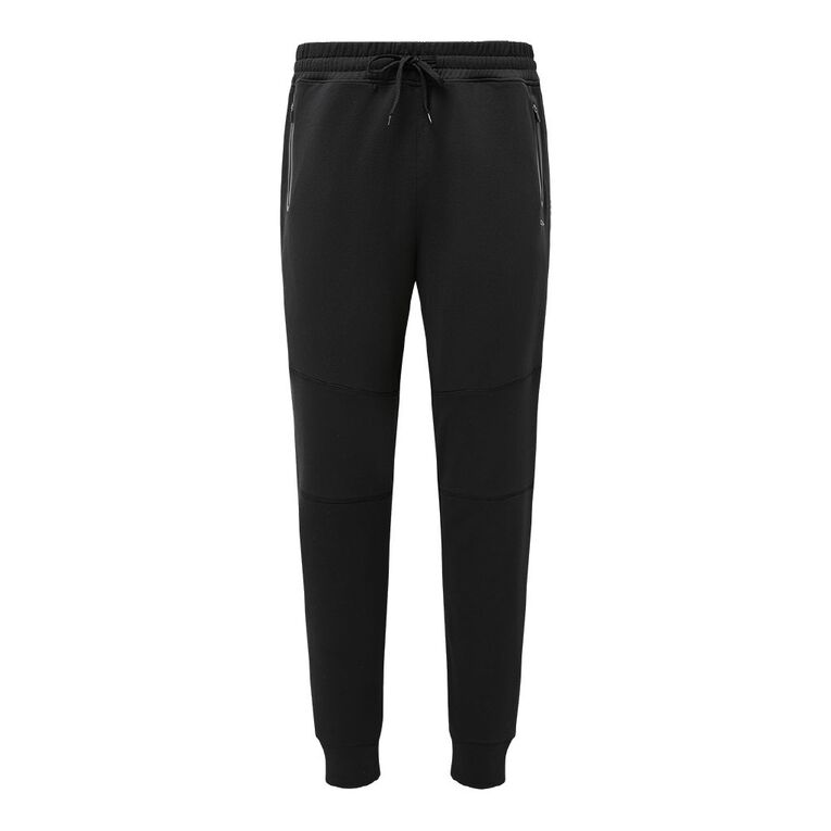 Active Intent Men's Panel Pants, Black, hi-res
