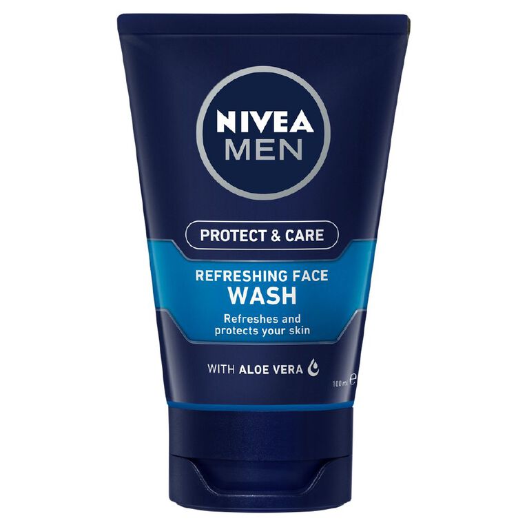 Nivea Men Face Wash Protect & Care Refreshing 100ml, , hi-res
